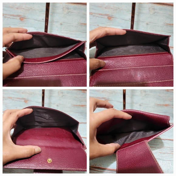 Final Price✅️ Authentic RARE Gucci GG Leather Wallet - Picture 11 of 14